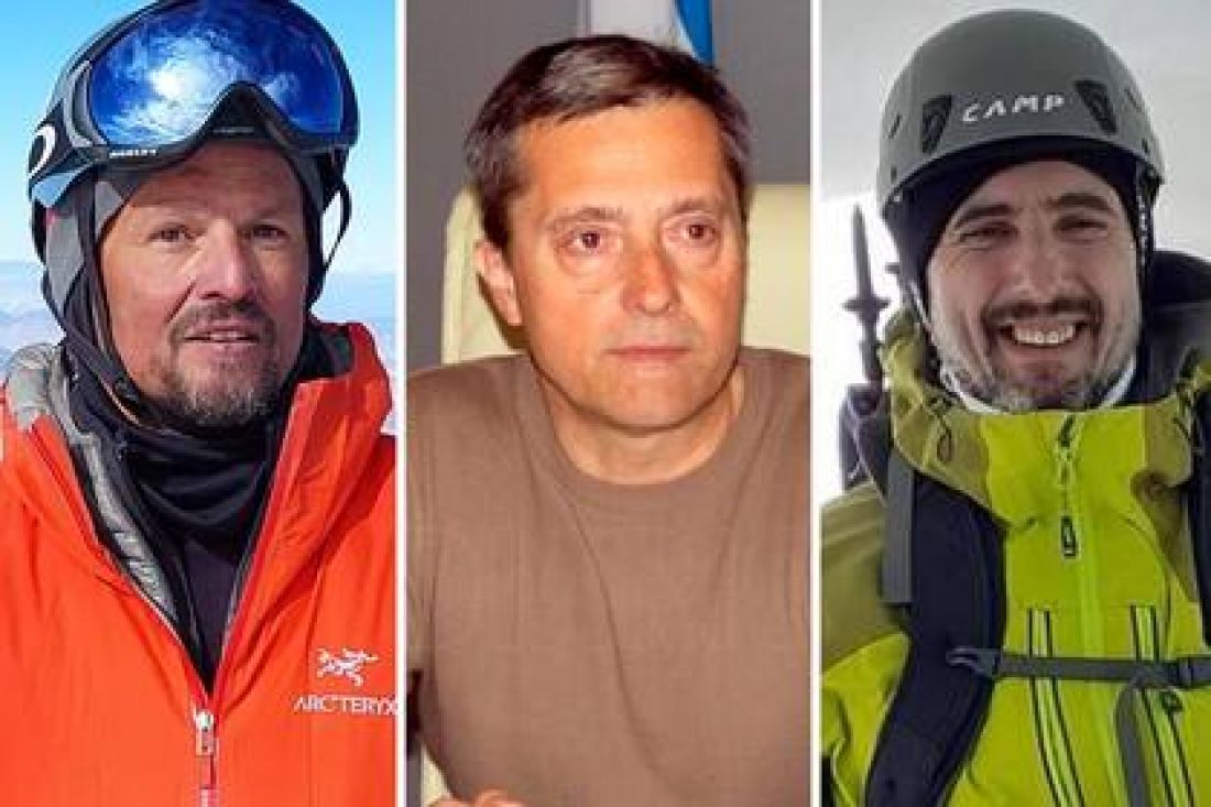  Desde el pasado miércoles, tres andinistas argentinos se encontraban extraviados en el Cerro Marmolejo que se encuentra a 6.108 metros de altura y cuya cima corresponde con el límite internacional entre Chile y Argentina.